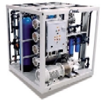 C'treat Offshore: fresh water, generated from seawater using the reverse osmosis process